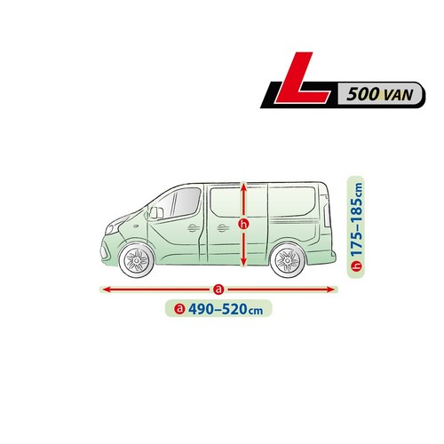Telo copriauto per Fiat Ducato III 2006-… L1H1 Auto Copertura Protettiva - Foto 3 di 15