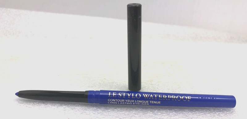 New LANCOME Le Stylo Waterproof Eyeliner -MARINE CHIC ** No Smudger **PLS READ