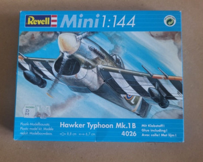 Revell Mini Nr.: 4026hawker Typhoon Mk.1B 1:144 OVP
