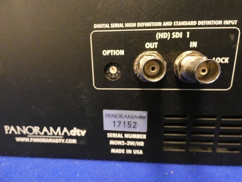 Panorama Mon2-3W/HR HD-SDI High Resolution Video Monitor (read ad) - Picture 14 of 15