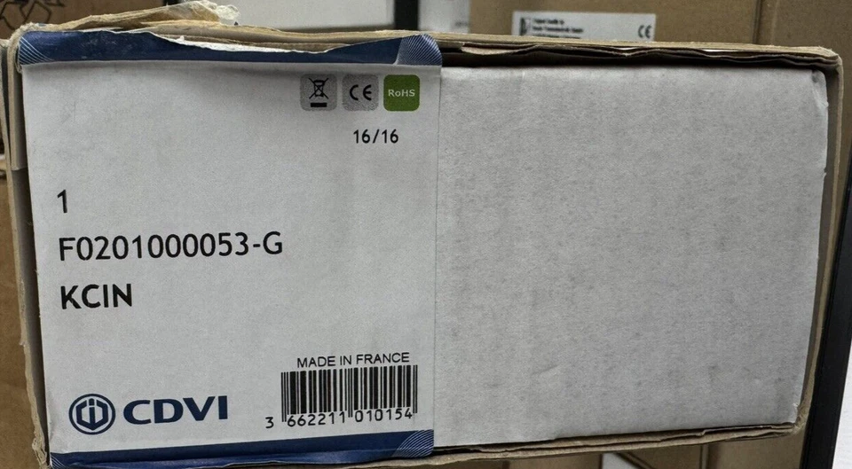 CDVI Security F0201000053-G Code lock 12 V, 24 V, 48 V IP65 Bluetooth support, + - Imagen 2 de 3