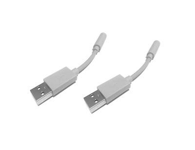 2x USB KABEL LADEKABEL STROM FÜR JAWBONE UP & UP 2 FITNESS TRACKING ARMBAND