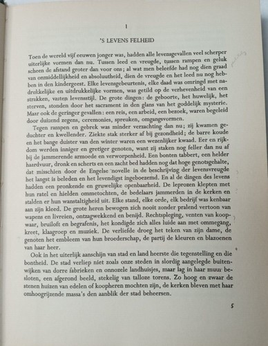 HERFSTTIJ DER MIDDELEEUWEN BY JOHAN HUIZINGA HARDCOVER NO DUSTJACKET - 第 6/7 張圖片