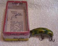 060125 LAZY IKE FLYROD FLY LURE IN BOX KL-00-F LOT B  1-1/8"