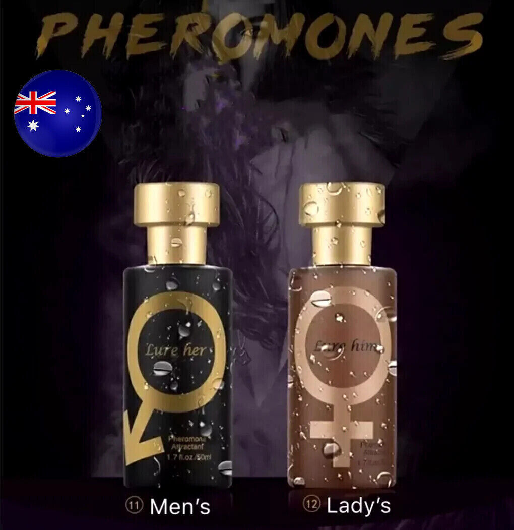 AU Pheromones Genuine Men Women New Lure Her Perfume for Him/Her Attract  Spray~