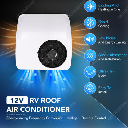 12V 15000 BTU AC Rooftop Air Conditioner RV Caravan Truck Bus Motorhome Boat - Picture 2 of 13