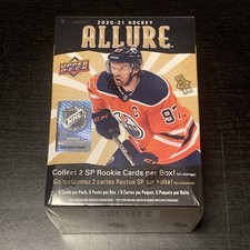 2020-21 Upper Deck Allure NHL Hockey Sealed 5 Pack NHL Shield Blaster Box 