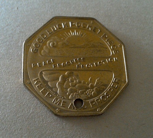 PLUMA TOKEN 75TH ANUAL CONVENTION. ASSN DE BOMBEROS ESTATALES. Líbano octubre 1954 - Imagen 2 de 3