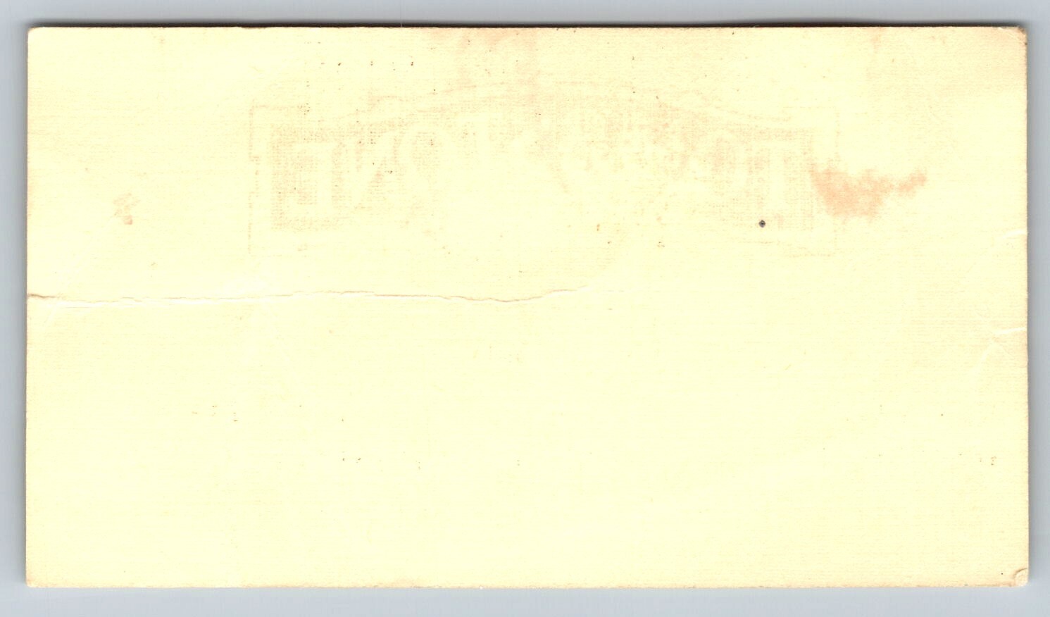 Vintage Business Card Tombstone Real Estate Office Jarvis Molesworth