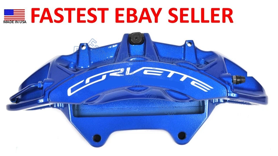 Juego de 9 calcomanías de pinza de freno para Corvette C6 ZR1 pegatina - opciones de color - RÁPIDO Foto 2 de 4