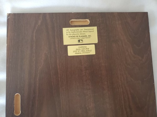 Cal Ripken Jr Baltimore Orioles All-Star Shortstop Wood Plaque (No Photo) 8.5x11 - Picture 11 of 12