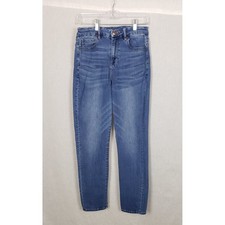 American Eagle Outfitters Curvy Hi Rise Skinny Jeans Medium Wash Size 10 Regular