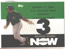 ⚾ Delmon Young Pick Your Favorite (Drop Down) Rookie RC Gold S/N Tampa Bay Rays