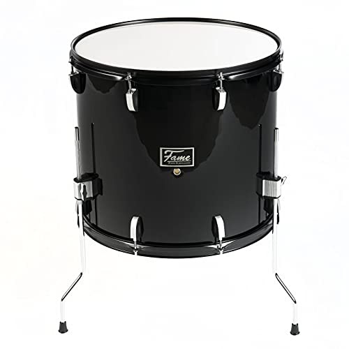 First Step Floor Tom Drum 18x16 piano noir bois mixte aluminium acier débutant - Photo 3/5