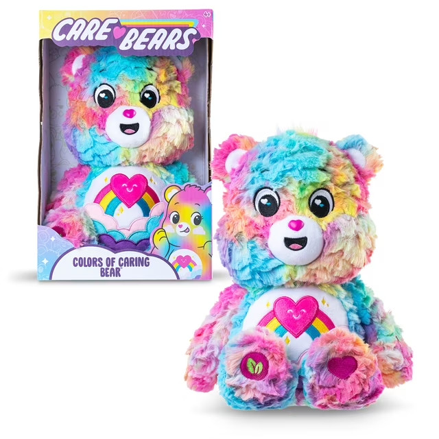 Care Bears Medium Plush Colors of Caring Bear 2026 NEW FREE SHIPPING
