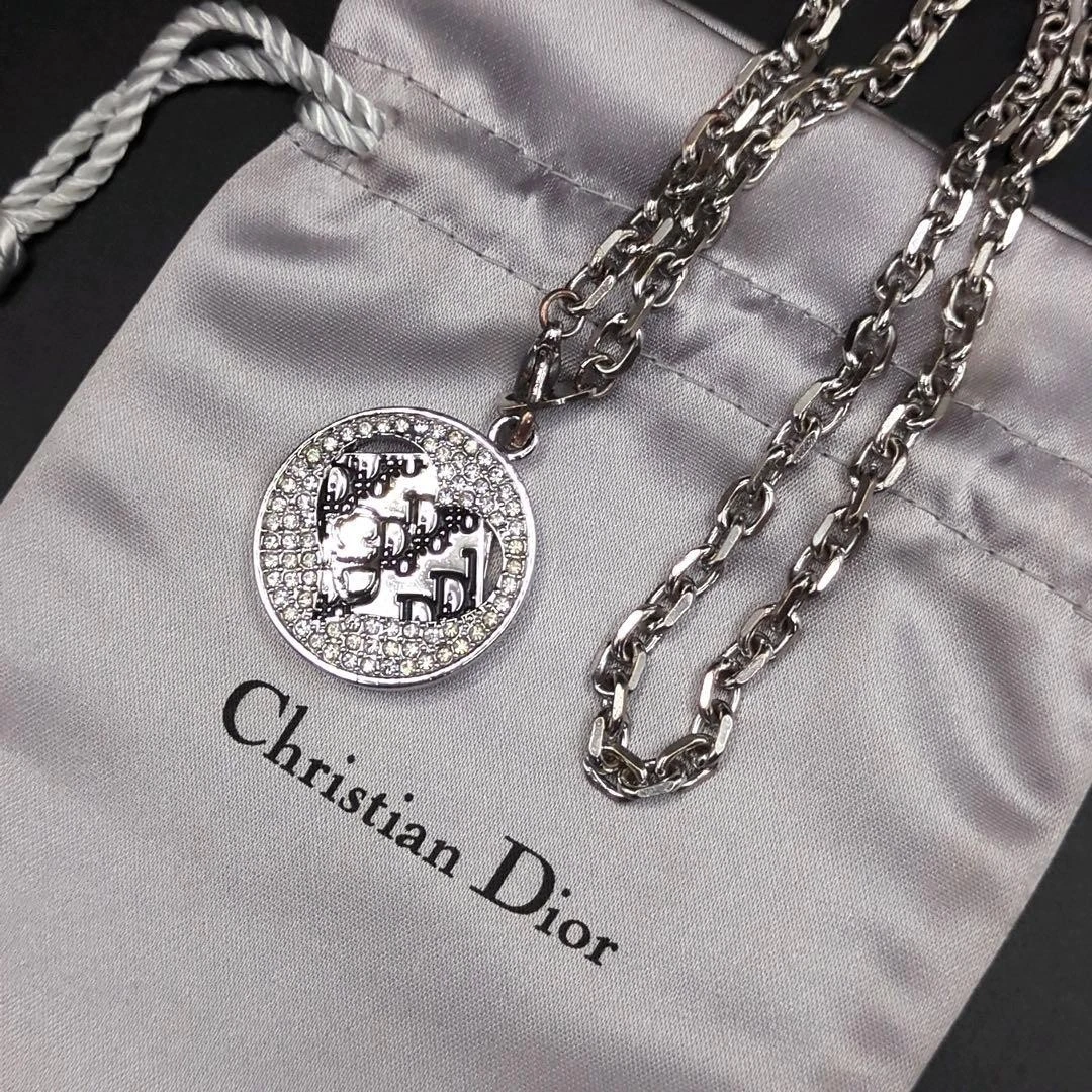アクセサリー Dior Silver necklace used Dior Silver Fashion Necklaces & Pendants for sale | eBay