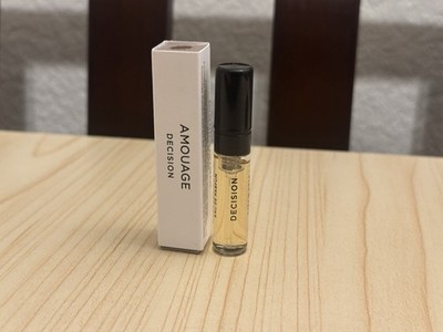 Amouage Decision Eau De Parfum 2 ml / 0.06 fl oz Spray Sample NIB