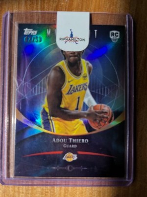 2025-26 Topps Midnight Summer Solstice Adou Thiero RC /50 #92