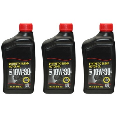 Qty 3: Engine Oil Quart  Fits Craftsman Replaces 215308