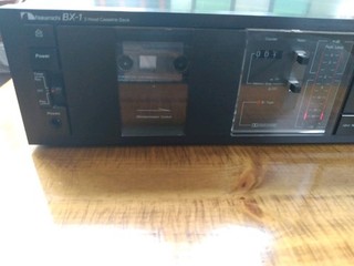 NAKAMICHI BX 1 METAL CASSETTE DECK PLAYER STEREO MUSIC FOR REPAIR RESTORE NICE