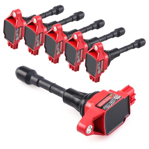 Set of 6 Iridium Spark Plug and 6 Ignition Coil Pack For Nissan Infiniti Maxima - Picture 14 of 15