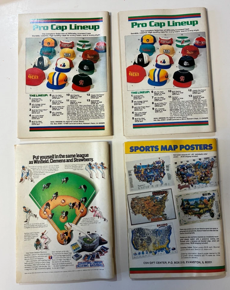 Baseball Digest LOT July 1987 & July 1988 Mike Witt & Andy Van Slyke - Image 3 of 4