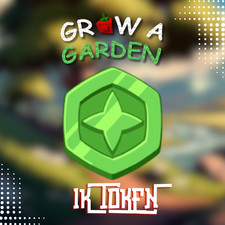 GROW A GARDEN ROBLOX 1,000 - 100,000 TOKENS GREEN COIN GAG TOKENS
