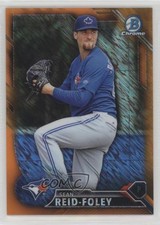 2016 Bowman Chrome Prospects Orange Shimmer Refractor Sean Reid-Foley j2c