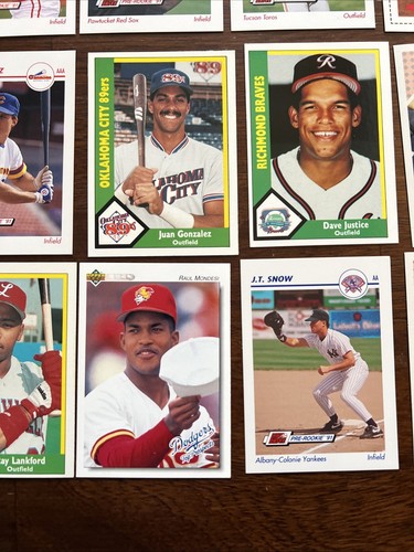 15 Star Minor Leaguer Cards - Ivan Rodriquez,David Justice,Kenny Lofton,More - Bild 6 von 10