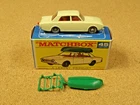OLD VINTAGE LESNEY MATCHBOX # 45 FORD CORSAIR ORIGINAL BOX GPW