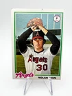 Topps 1978 Nolan Ryan #400 Los Angeles Angels Baseball Base Set Card