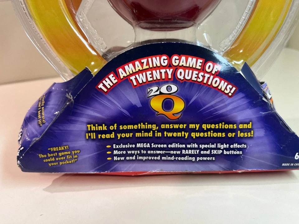 New Old Stock- 20Q 20 Questions Electronic Game with Mega Screen, Next Gen, READ - Image 4 of 4