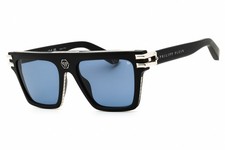 PHILIPP PLEIN SPP108V-703-56 Sunglasses Frame Size 56mm 145mm 19mm BLACK Unise