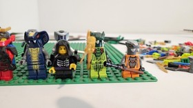 Lego Ninjago Minifig Lot NRG Cole, Zane, Kai, 9572, 9590, 9591, 9573, 9566, 9552