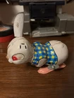 Vintage Marx Line Mar Mechanical Windup Hopping Bunny Rabbit Tin Litho Parts
