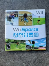 Wii Sports Game (Nintendo Wii, 2006) CIB W/ Manual Cardboard Sleeve