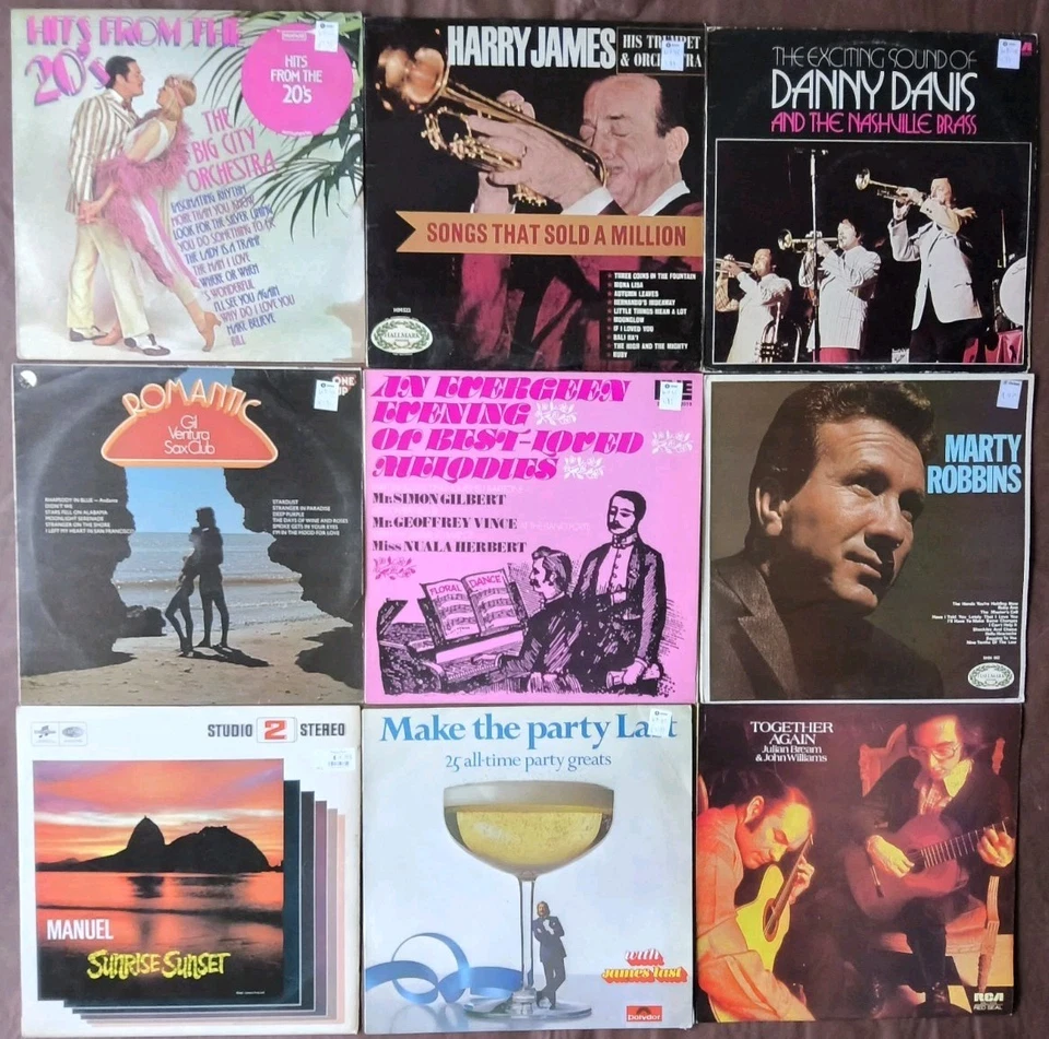 8. JOBLOT BUNDLE: 72 X VINYL LP"S MIXED GENRES; FOLK, JAZZ, COUNTRY - Image 4 of 4