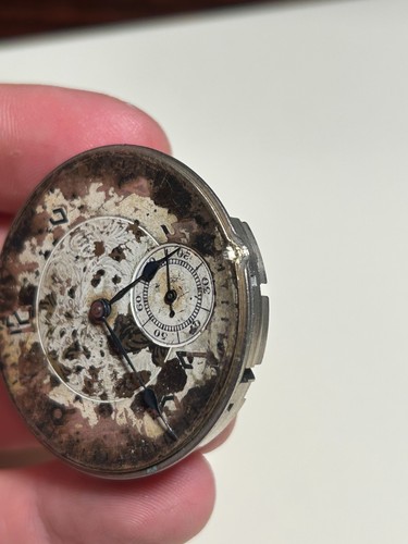 Hampden WM. McKinley 16s Pocket Watch Movement 17 Jewel - For Repair - Picture 5 of 8