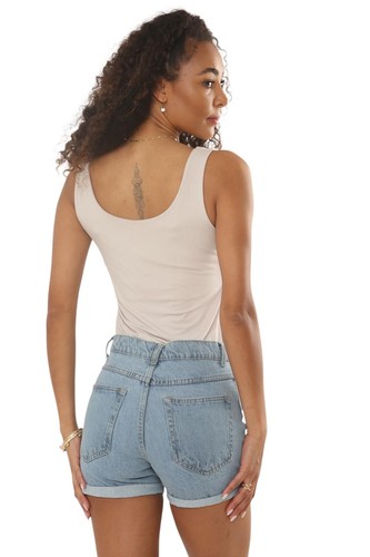 Denim hot pant shorts, women hot pants/UK girl's shorts, Blue Moon shorts - Picture 13 of 14