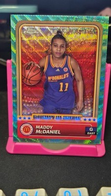 2024 Topps Chrome Mcdonald's All American - Maddy McDaniel #57 Aqua Wave /199