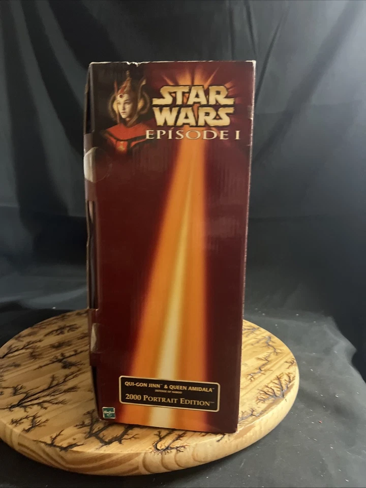 Muñeca Hasbro Star Wars Episodio 1 Qui-Gon Jinn & Queen Amidala Defensa de Naboo Foto 4 de 4