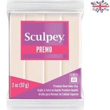 Creative Premo Polymer Clay - 2 Oz Translucent for Custom Colors & Techniques