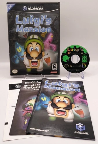 Luigi's Mansion - Nintendo GameCube - CIB + Inserts