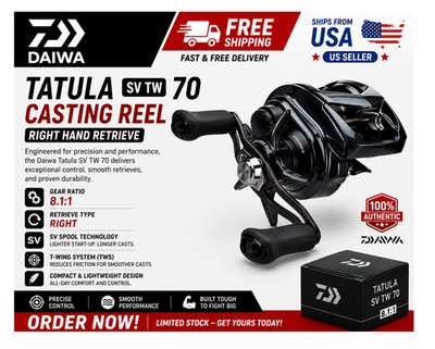daiwa casting reels for sale TATULA CT The Bass Hole Daiwa Baitcasting Reels