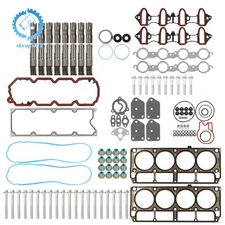 Head Gasket Set Bolts Lifters For GMC Buick Cadillac Chevrolet 05-14 5.3L AFM