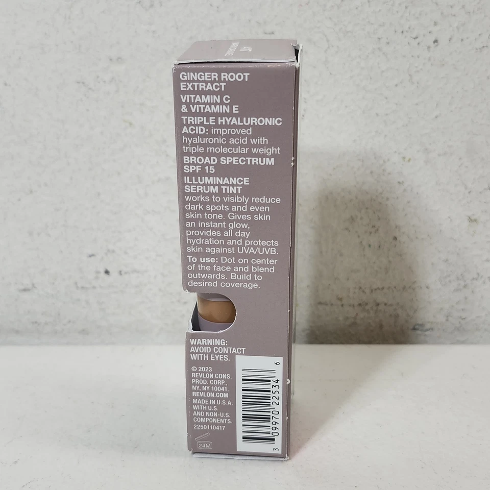 Revlon Illuminance Serum Tint #417 Warm Caramel 0.94 Oz NEW - Image 3 of 4