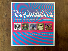 PSYCHEDELIA ORIGINAL ALBUM SERIES 5 CD BOX THE IDLE RACE YARDBIRDS JULY THE GODS