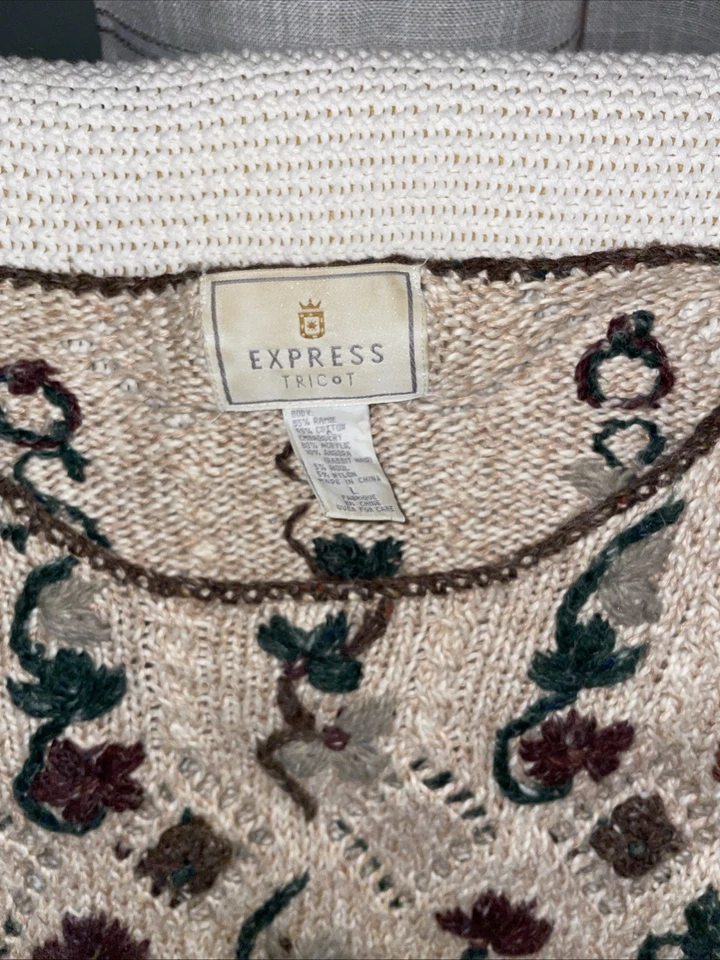 Suéter vintage Express Tricot para mujer Foto 2 de 4