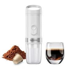 Portable Electric Espresso Machine,With Ground Coffee & NS Capsule,USB-C