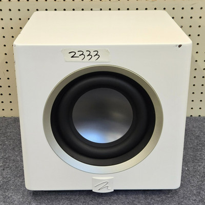 MartinLogan Abyss 8 - 8   Powered Subwoofer, Satin White (Used) d#2333